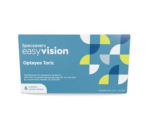 ev opteyes toric.